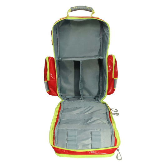 Lifebag L Notfallrucksack - Sanitätsrucksack für Arztpraxis, 47x37x22 cm, rot - Med-Praxisbedarf