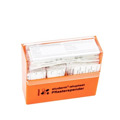 Pflasterspender aluderm-aluplast von Söhngen W. - praktische Lösung für Pflegeeinrichtungen - Med-Praxisbedarf