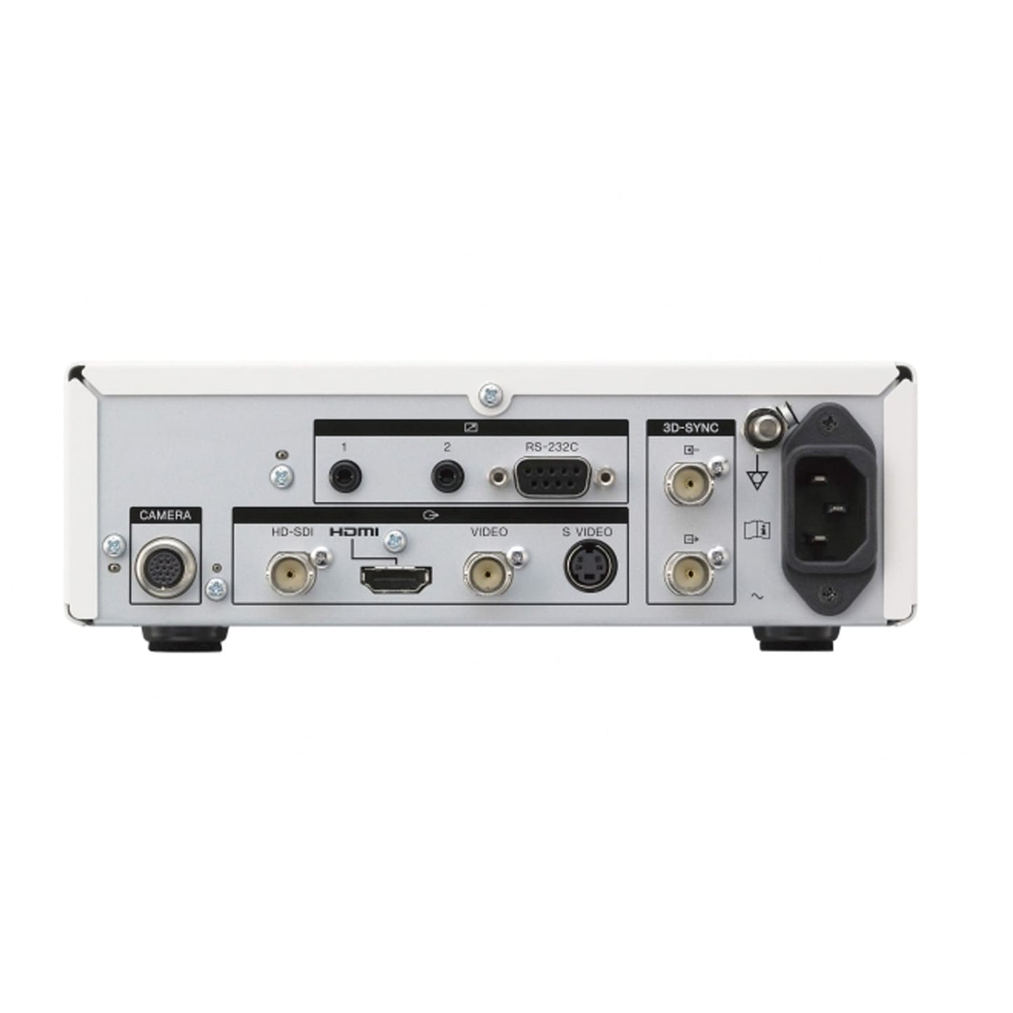 SONY MCC-500MD Full HD-Kamera - Seitenansicht mit Anschlüssen und Bedienelementen - Med-Praxisbedarf
