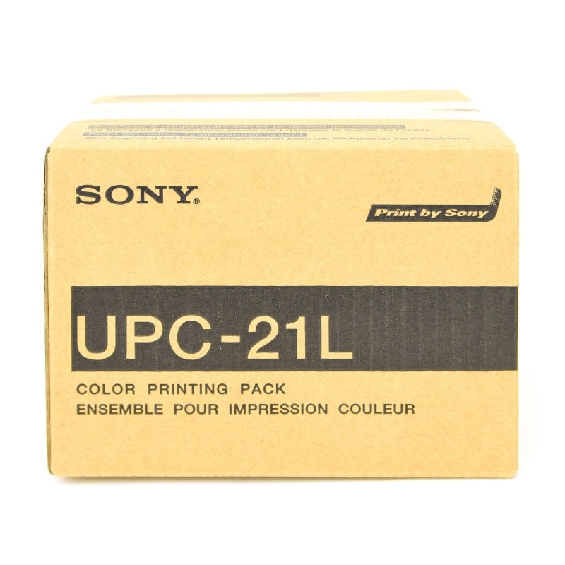 Sony UPC-21L Color-Fotodruckpaket - 240 Blatt Druckerpapier mit Farbbändern für Arztpraxen - Med-Praxisbedarf