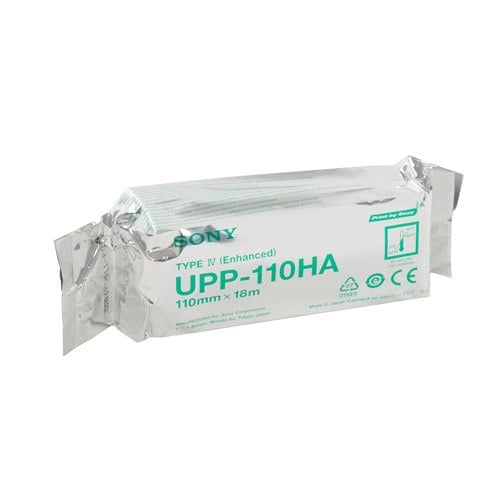 Sony UPP-110HA Thermodruckerpapier - Hochdichtes Papier für medizinische Einrichtungen auf Rolle - Med-Praxisbedarf