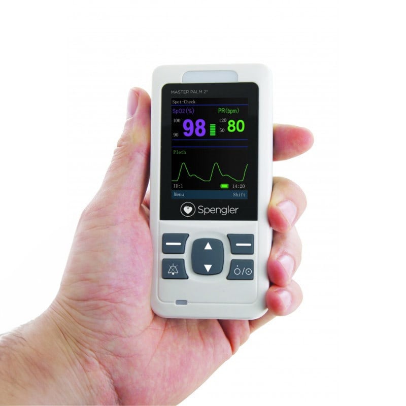 Master Palm 2 Pulsoximeter Display - zuverlässige Messung der Patientenvitalzeichen in der Praxis - Med-Praxisbedarf