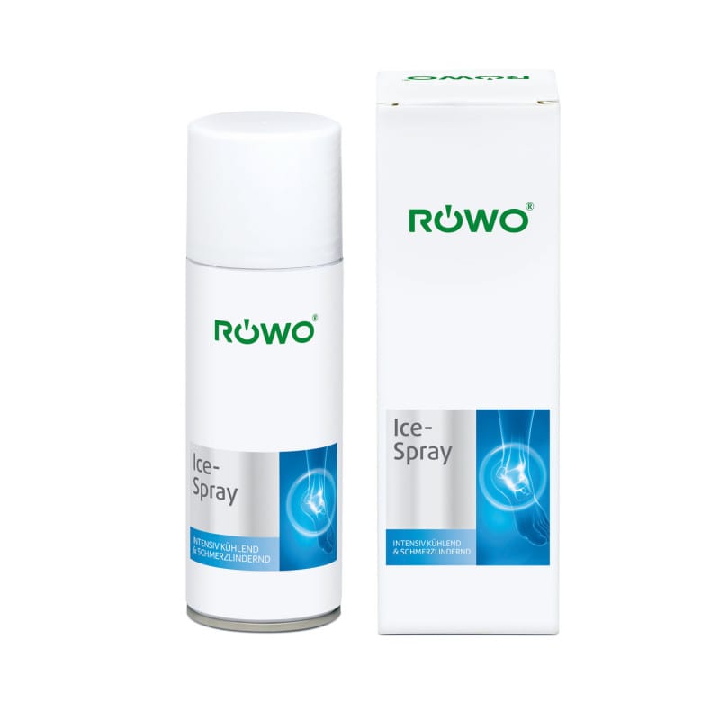 RÖWO Ice-Spray Kältespray - stark kühlend, Alternative zur Sofortkompresse - Med-Praxisbedarf