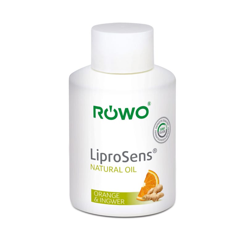 RÖWO LiproSens Natural Oil Massageöl - mit Raps- und Avocadoöl, vitalisierend - Med-Praxisbedarf