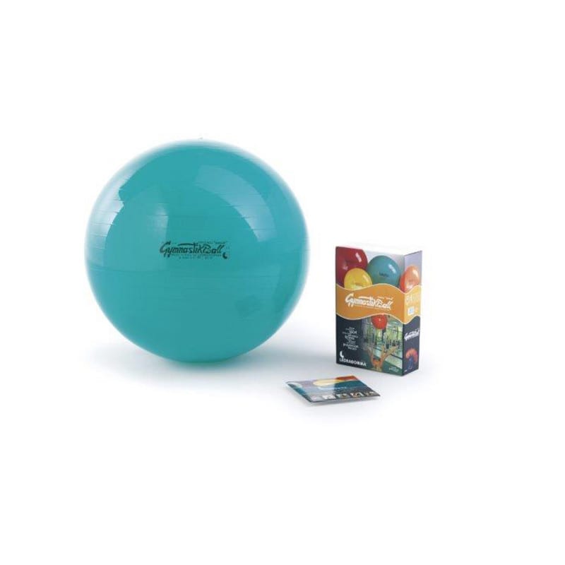 RÖWO Pezzi Gymnastikball grün - Anti-Burst Ball für Reha-Training und therapeutische Übungen - Med-Praxisbedarf