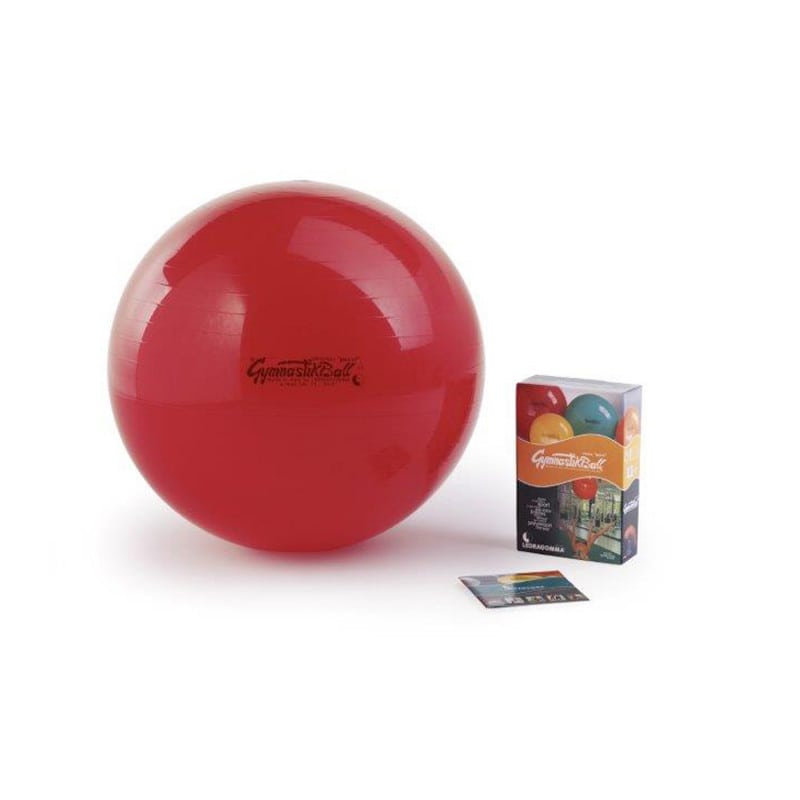 RÖWO Pezzi Gymnastikball gelb - Gymnastikball in kräftiger Farbe für motivierendes Training - Med-Praxisbedarf