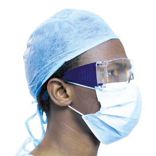 ProEyes Schutzbrille von SteriBlue - Augenschutz für medizinische Einrichtungen, seitlicher Schutz - Med-Praxisbedarf