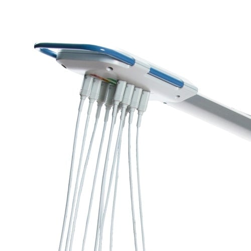Strässle DT Basic Kabelarm Detailansicht - Gelenk und Halterung für EKG-Elektroden - Med-Praxisbedarf
