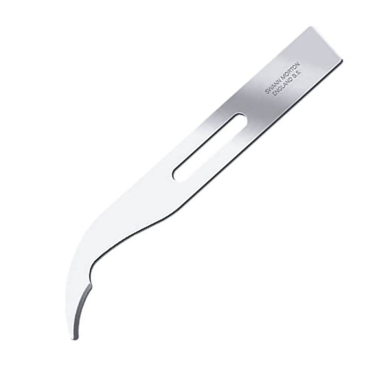 Swann Morton Stitch Cutter Fadenmesser - rostfreier Stahl, abgerundete Spitze für Nahtentfernung - Med-Praxisbedarf