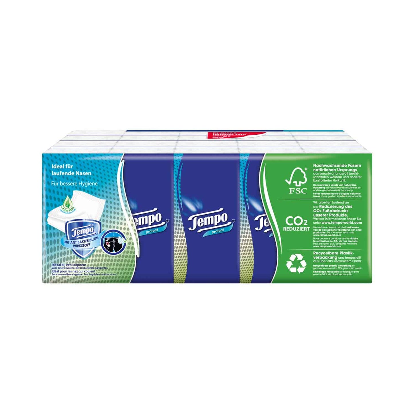 TEMPO Taschentücher Protect - für die tägliche Hygiene in Klinik und Praxis - Med-Praxisbedarf