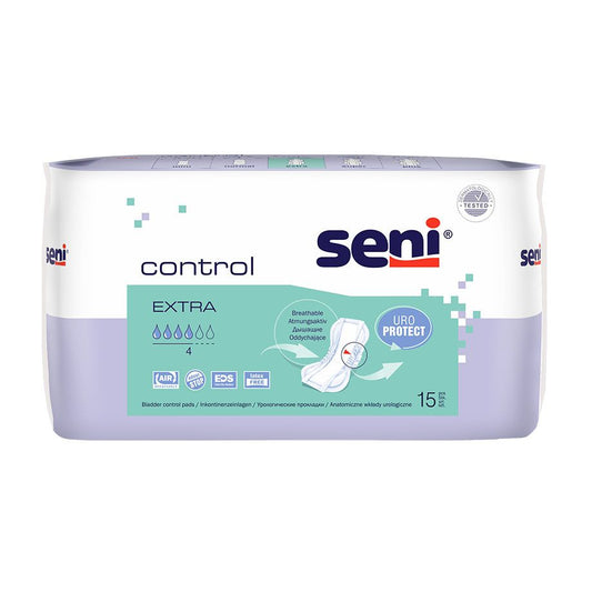 Seni Control Extra Inkontinenzeinlagen - für leichte bis mittelschwere Inkontinenz - Med-Praxisbedarf