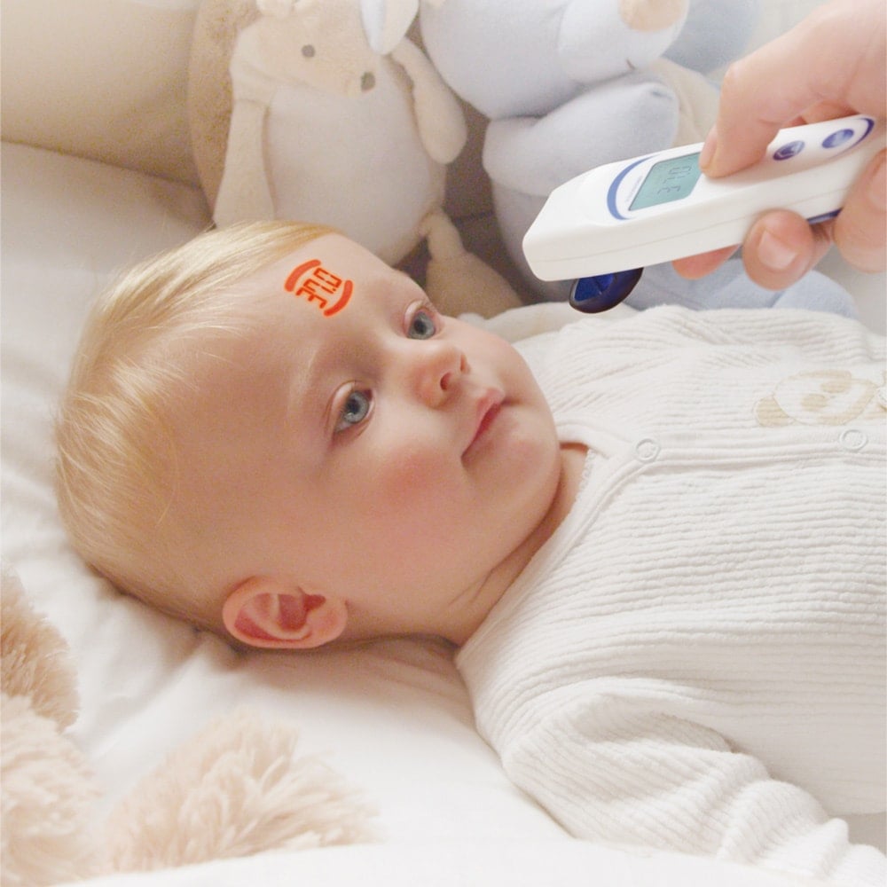 Kontaktloses Thermometer VisioFocus - Einfache Handhabung für zuverlässige Messergebnisse - Med-Praxisbedarf