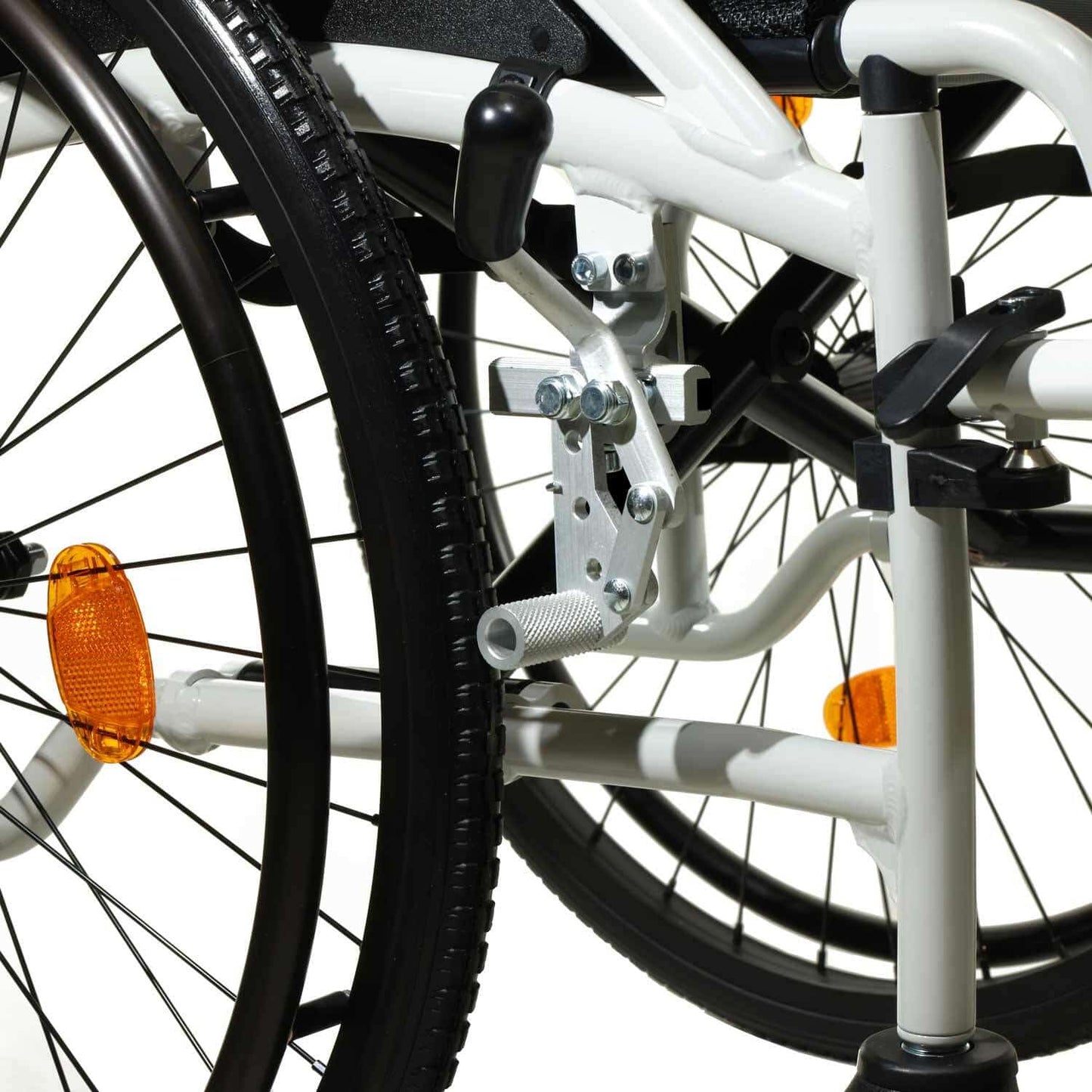 Aktivrollstuhl von Teqler - Leichtgewicht, klappbare Seitenwände, praktischer Alltagsrollstuhl - Med-Praxisbedarf