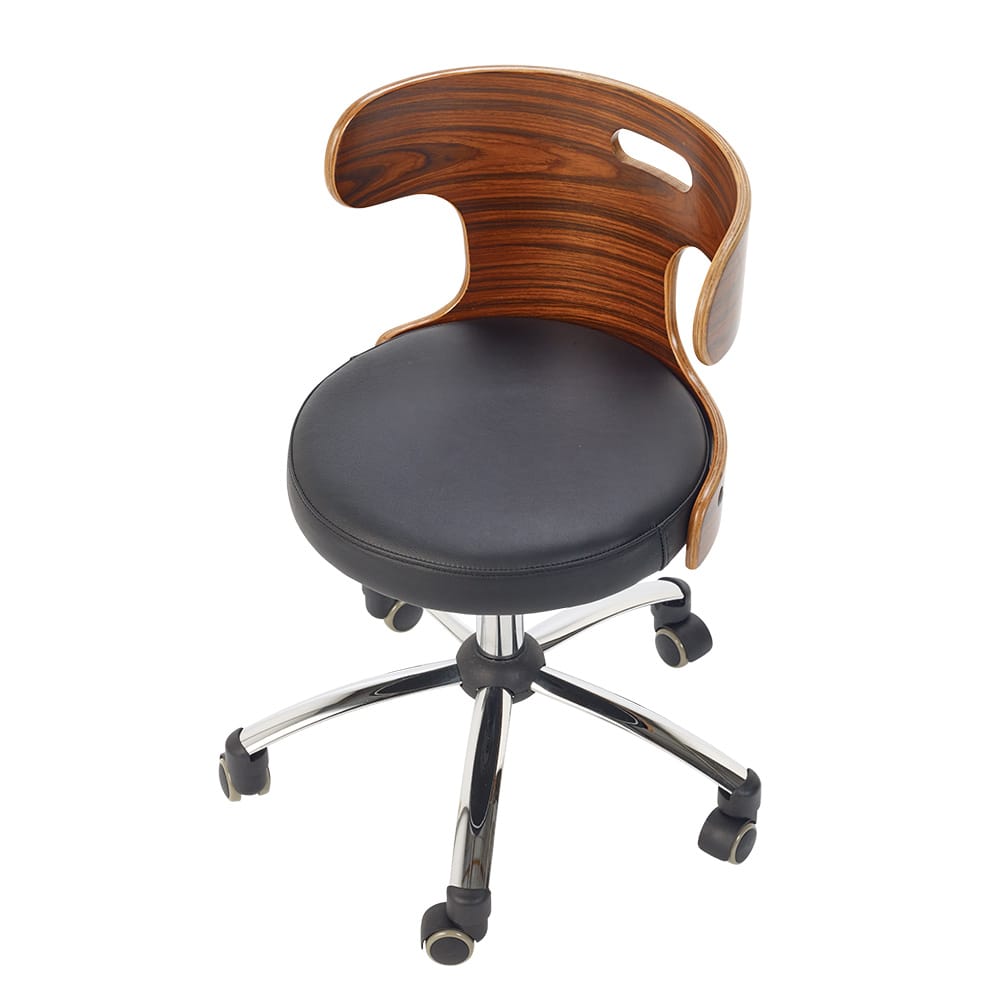 Design-Drehstuhl Teqler Drehhocker - ergonomischer Drehsitz für Arztpraxen und Kliniken - Med-Praxisbedarf