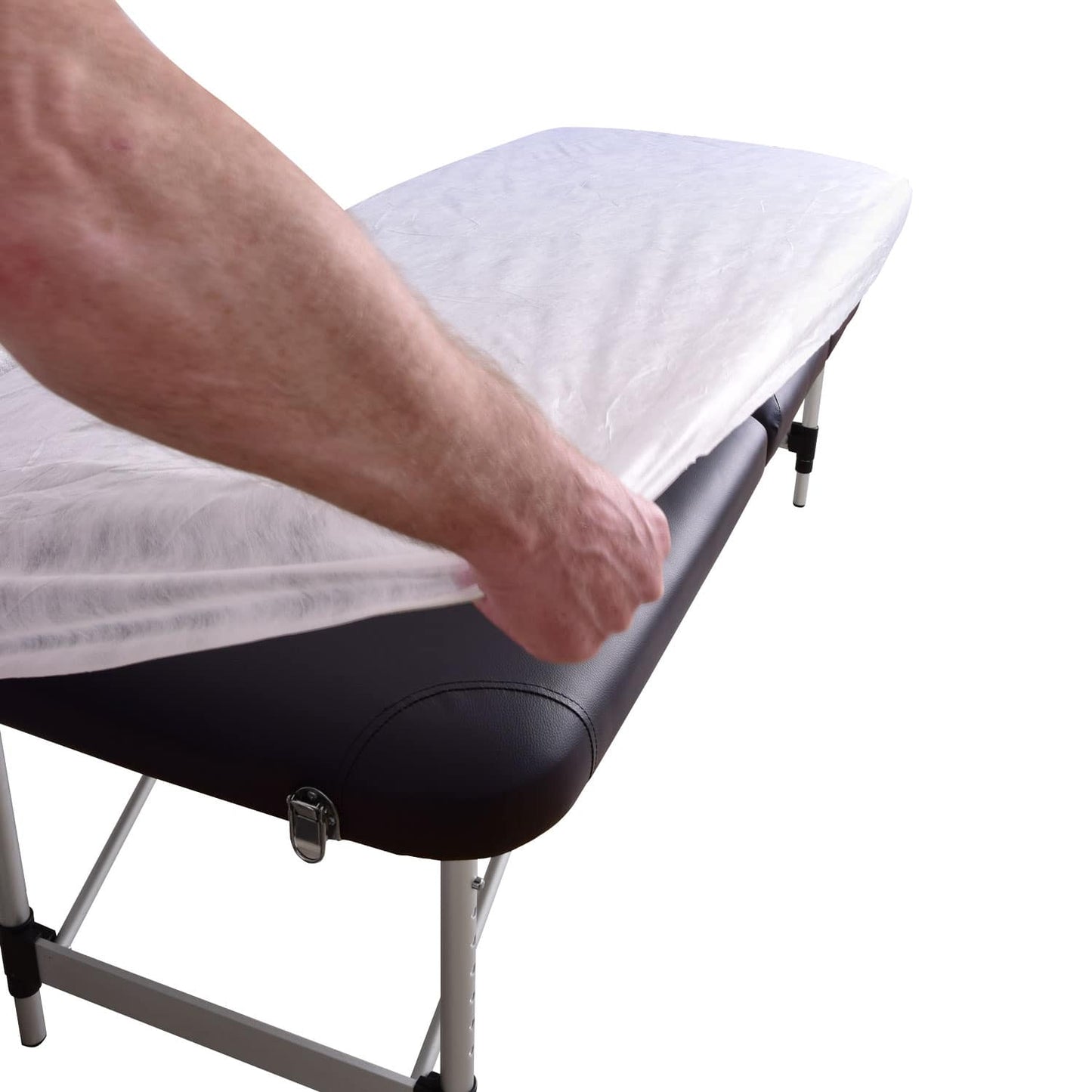 Einmalspannbezüge in Größe 190x70 cm - für medizinische Liegen, einfach anzulegen - Med-Praxisbedarf