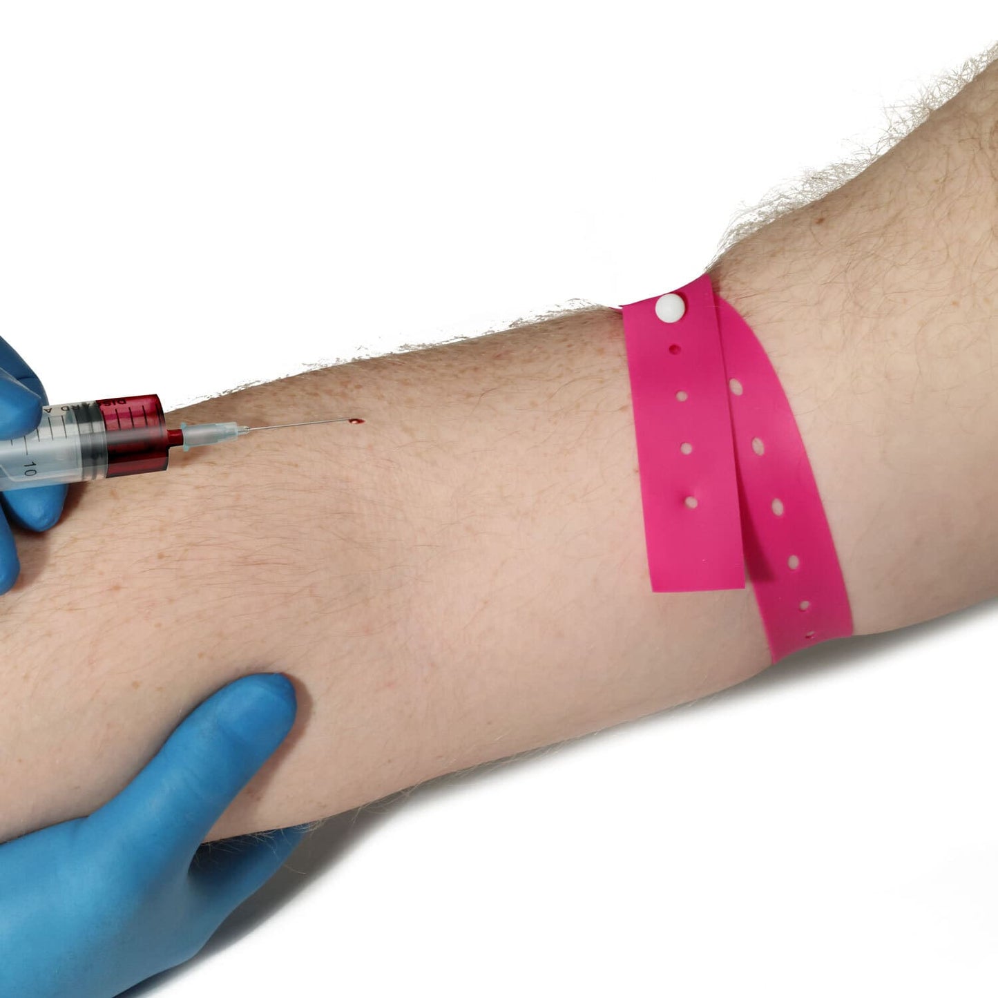 Einmal-Venenstauer praktisches Hilfsmittel - medizinischer Stauer für Venenpunktion - Med-Praxisbedarf