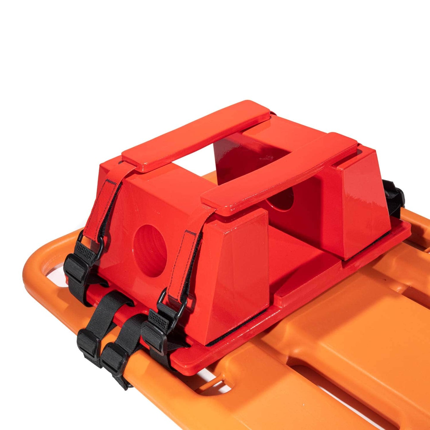 Teqler Spine-Board gefaltet - platzsparendes Rettungsboard für den Einsatz - Med-Praxisbedarf