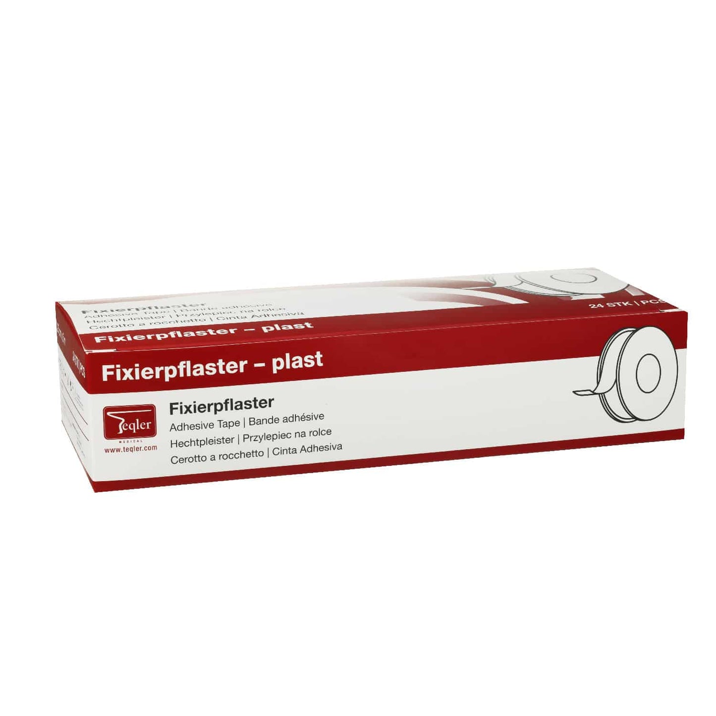Fixierpflaster Plast Rolle - sicherer Halt für Verbände in Klinik und Praxis - Med-Praxisbedarf