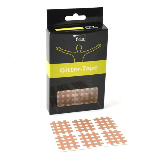 Gittertape Teqler - Selbstklebendes Pflaster in Gitterform für TCM und Tape-Behandlungen - Med-Praxisbedarf