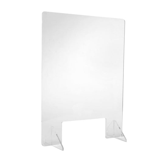 Infektionsschutzwand aus Acryl - transparente Trennwand für Kundenkontakt in Praxis und Apotheke - Med-Praxisbedarf