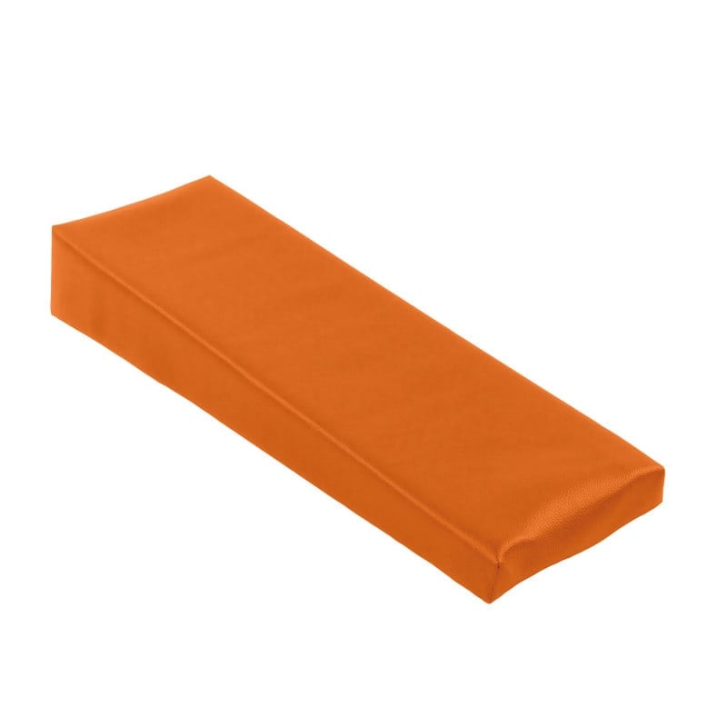 Injektionskissen 45cm Länge für Arm-Lagerung - blau, waschbar, 15cm breit - Med-Praxisbedarf
