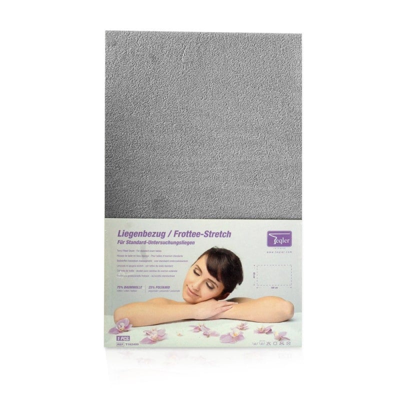 Liegenbezug für Massageliege - 65x195 cm Standardmaß für Untersuchungsliegen - Med-Praxisbedarf