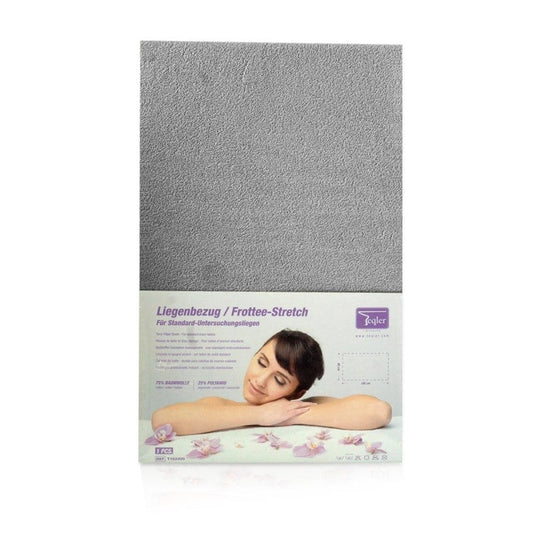 Liegenbezug für Massageliege - 65x195 cm Standardmaß für Untersuchungsliegen - Med-Praxisbedarf