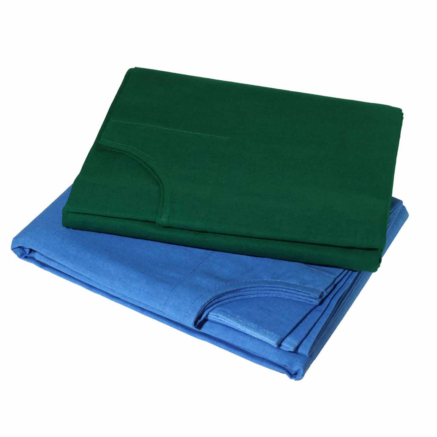 Lochtuch 13 cm Lochausschnitt von Teqler - OP-Tuch 140x150 cm, aus Baumwolle - Med-Praxisbedarf