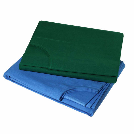 Lochtuch 13 cm Lochausschnitt von Teqler - OP-Tuch 140x150 cm, aus Baumwolle - Med-Praxisbedarf
