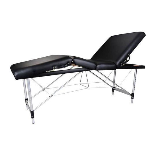 Massageliege Jumeirah klappbar - mobile Kosmetikliege von Teqler, platzsparend - Med-Praxisbedarf