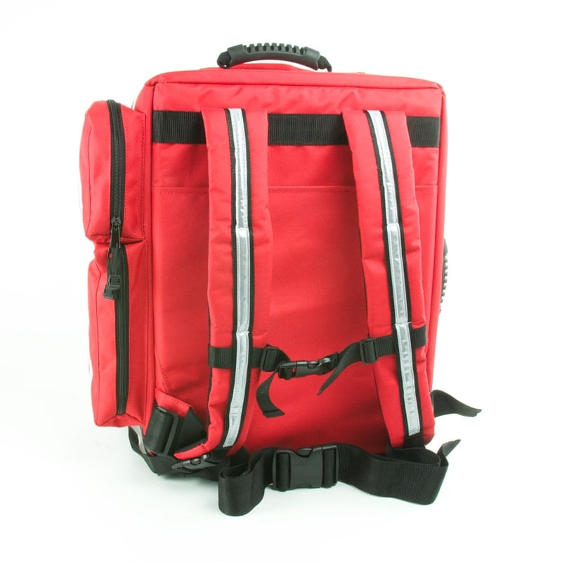 Notfallrucksack Brüssel von Teqler - Professioneller Rucksack für medizinische Einrichtungen mit Modultaschen - Med-Praxis...