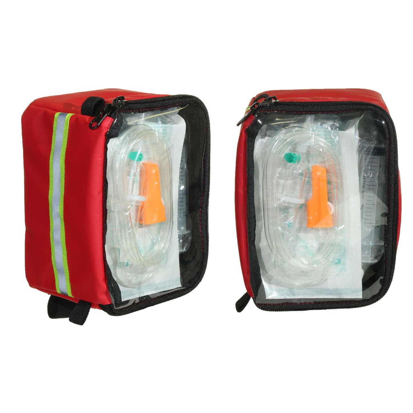 Notfalltasche Hasselt im Einsatz - dargestellt mit medizinischem Basis-Equipment - Med-Praxisbedarf