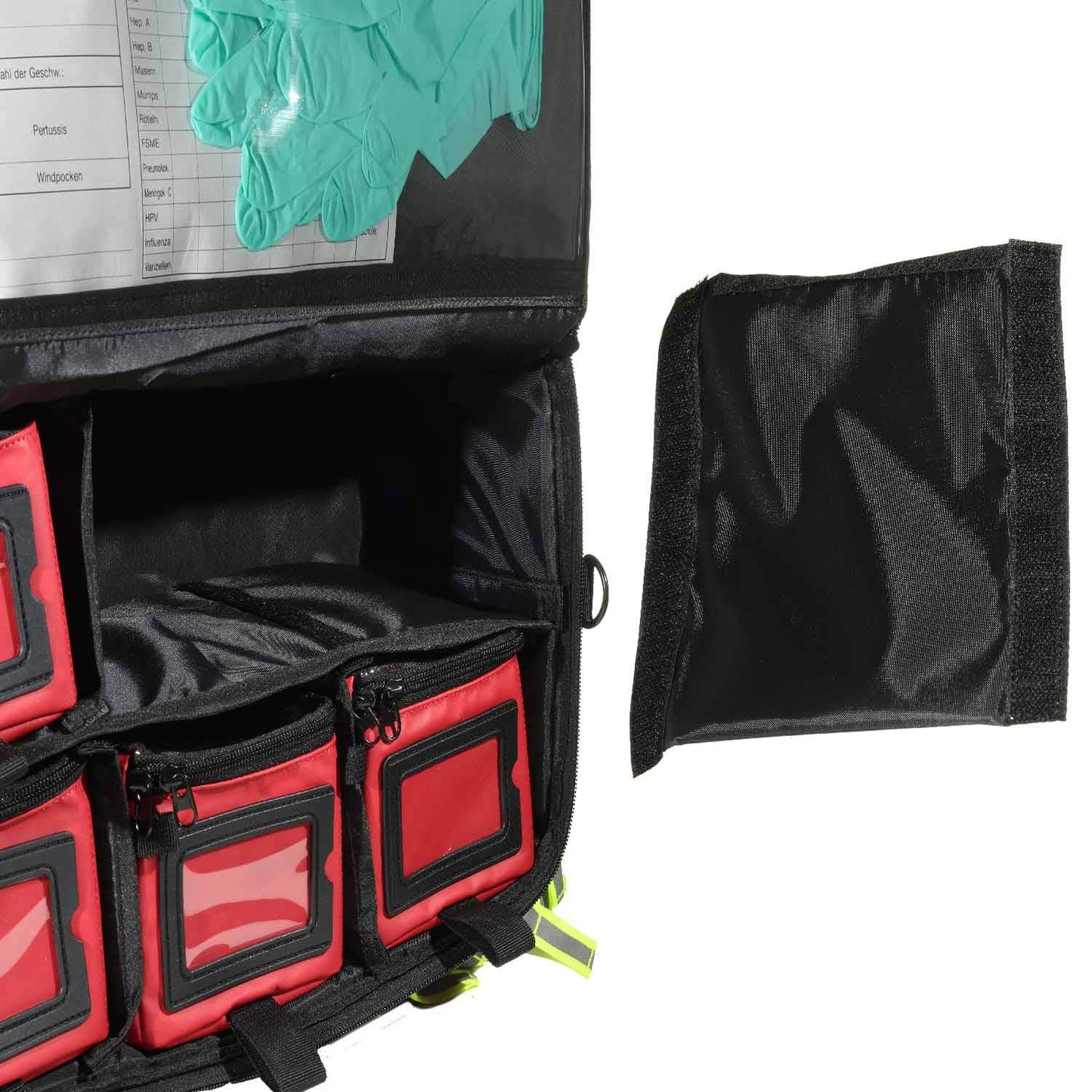 Reißverschluss und Verarbeitung Notfalltasche Hasselt - hochwertige Qualität für den täglichen Gebrauch - Med-Praxisbedarf