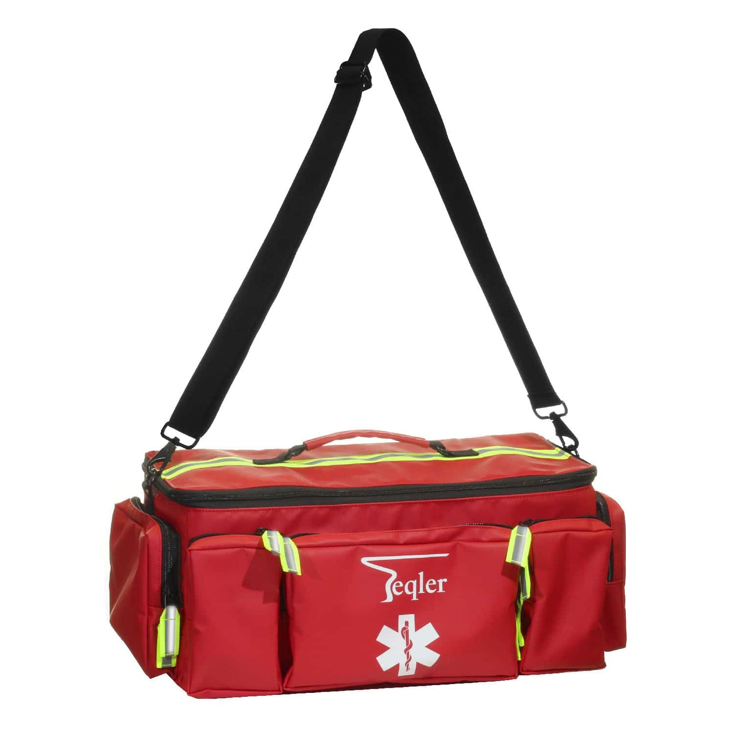 Notfalltasche Hasselt von Teqler - sechs herausnehmbare Modultaschen für Arztpraxen - Med-Praxisbedarf