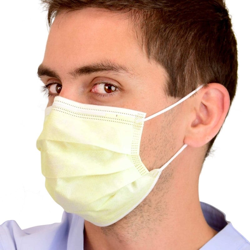 OP-Mundschutz 3-lagig Einweg - medizinische Gesichtsmaske Typ II - Med-Praxisbedarf