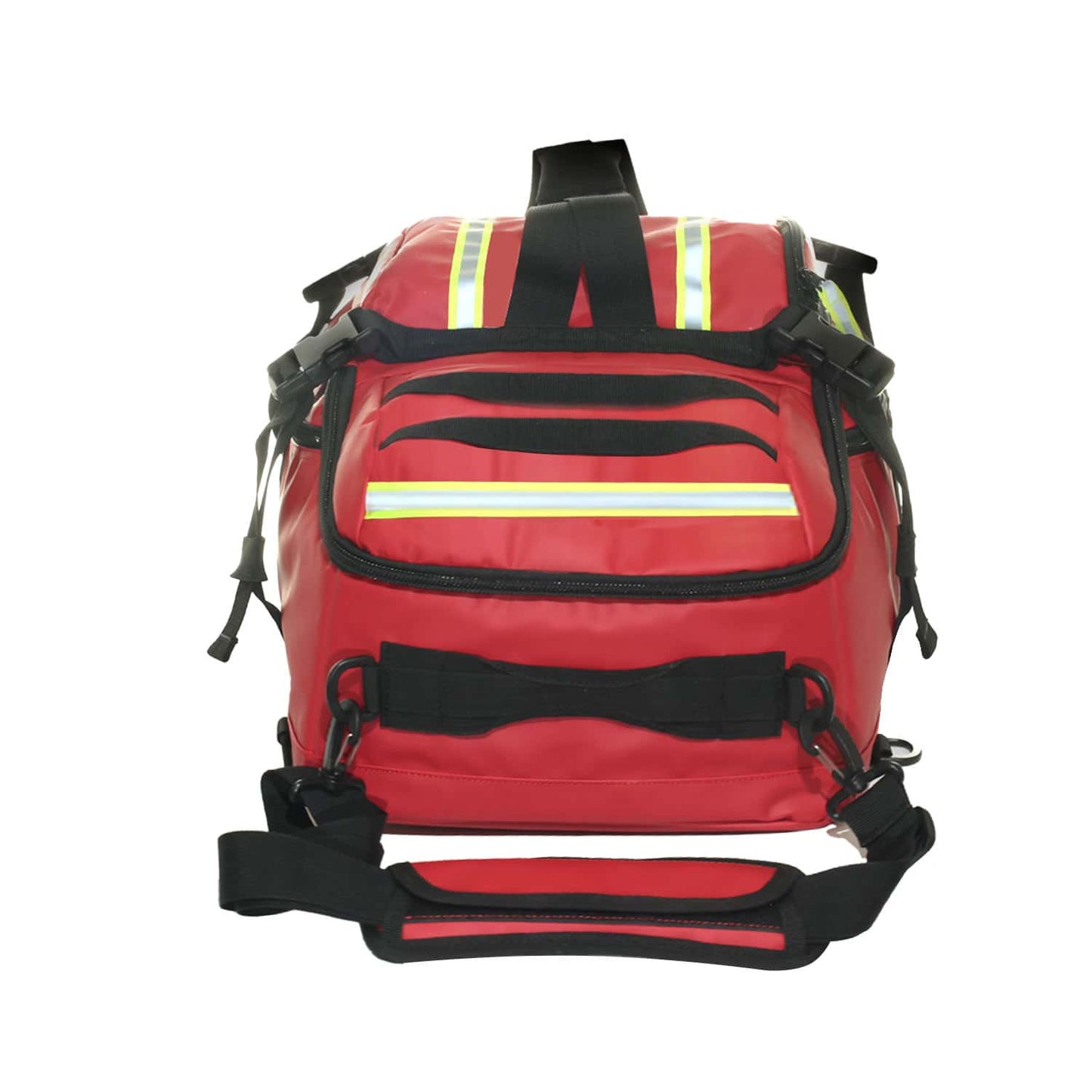 Rettungsrucksack Antwerpen geöffnet - Innenaufteilung und Fächer für Notfallequipment im Detail - Med-Praxisbedarf