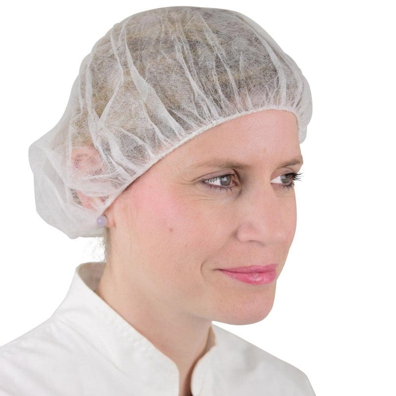Schwesternhaube Barettform in Lavendel - sterile Einmalhaube, bequemer Sitz - Med-Praxisbedarf