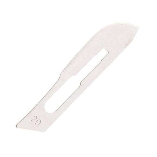 Skalpellklingen für Skalpellgriff Nr. 4 - sterile Einwegklingen, 10er Packung - Med-Praxisbedarf