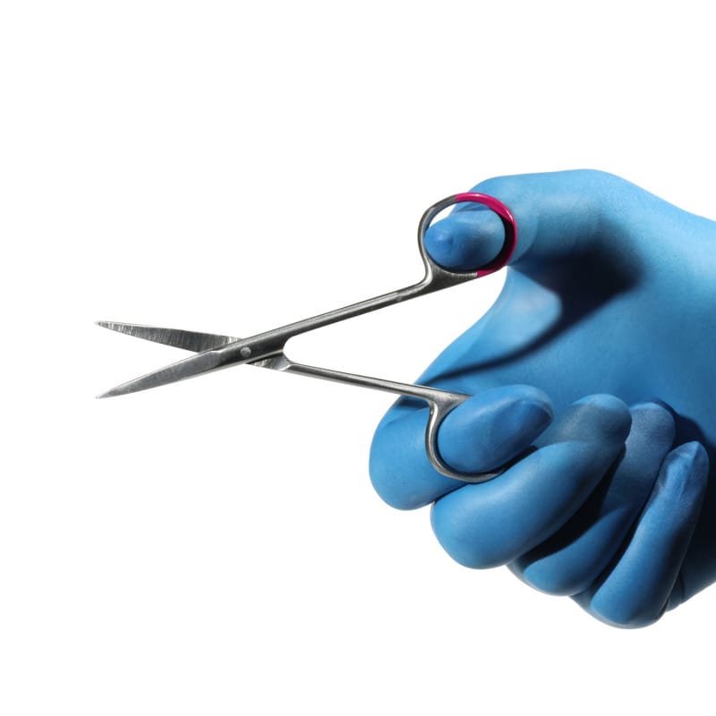 Einmal-Irisschere Smart Line 11 cm - feines chirurgisches Instrument von Teqler - Med-Praxisbedarf