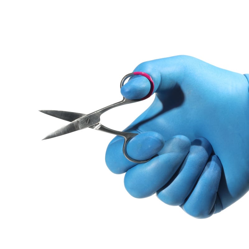 Einweg-Nagelschere 9 cm - präzise Nagelschere für medizinische Einrichtungen - Med-Praxisbedarf