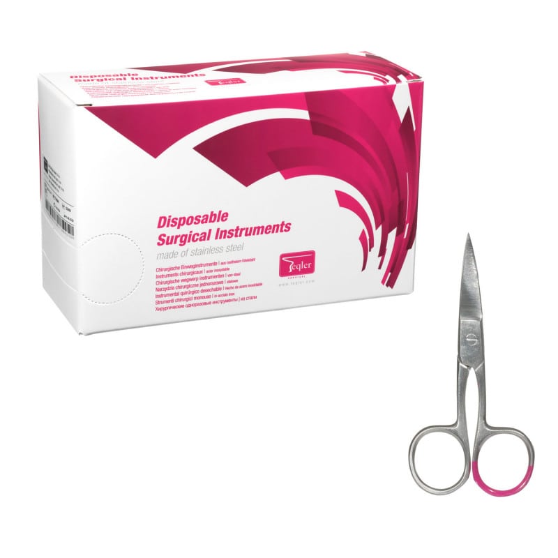 Nagelschere 9 cm Smart Line - Einweg-Instrument für medizinische Maniküre und Pediküre - Med-Praxisbedarf