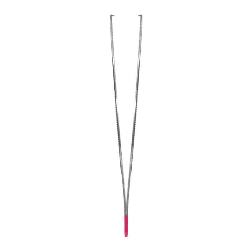 Anatomische Adson Pinzette Smart Line - gebürsteter Stahl, sichere Handhabung - Med-Praxisbedarf