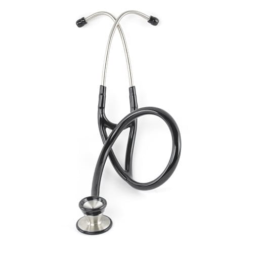 Stethoskop Cardiology professional 200 - Doppelkopf-Bruststück aus Edelstahl, für kardiologische Auskultation - Med-Praxis...