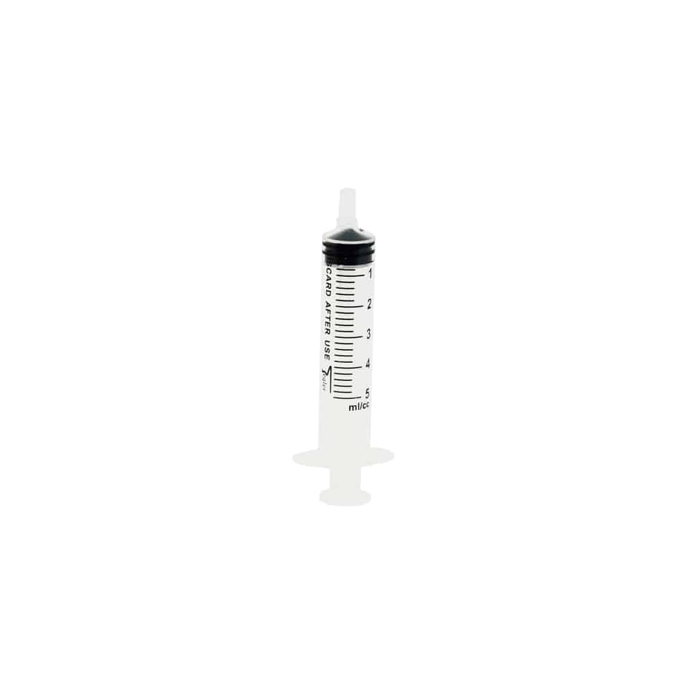 Einmalspritze 3-teilig steril - Für Arztpraxis, Klinik und Pflege, Einwegspritze - Teqler