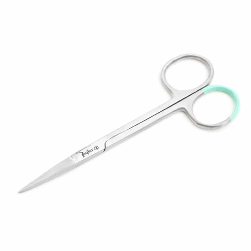Sterile Einmal-Irisschere von Teqler - für präzise Schnitte in Klinik und Praxis - Med-Praxisbedarf
