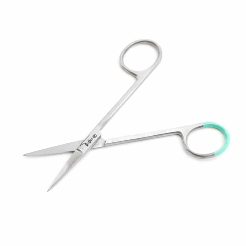 Teqler Irisschere steril - Einmalinstrument für chirurgische Eingriffe und Praxen - Med-Praxisbedarf