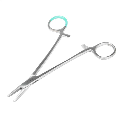 Teqler Nadelhalter nach Mayo-Hegar - Einmalinstrument für chirurgische Nähte - Med-Praxisbedarf