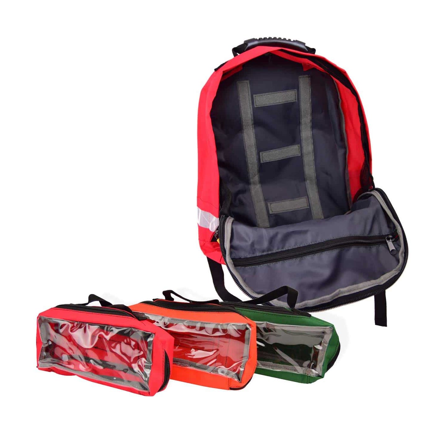 Teqler Notfallrucksack Aalst Tragegriff - ergonomischer Griff und verstellbare Schultergurte - Med-Praxisbedarf
