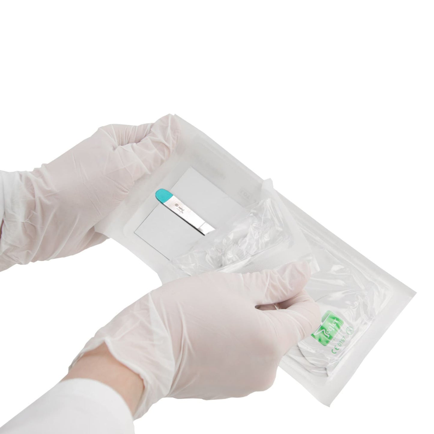 Einmal-Splitterpinzette in steriler Verpackung - ideal für Arztpraxis und Klinik - Med-Praxisbedarf
