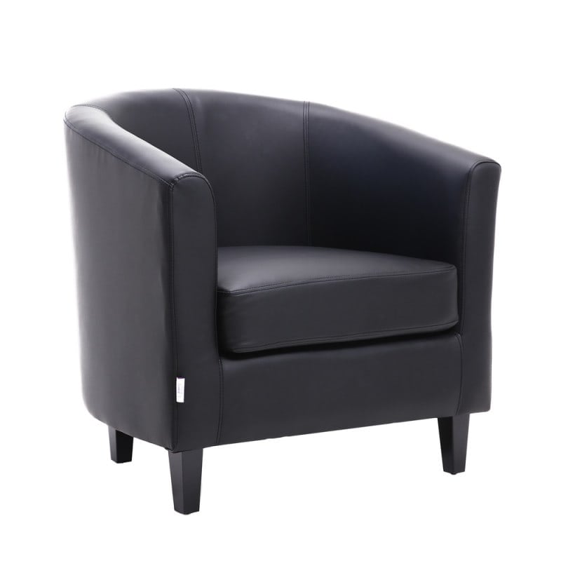 Wartezimmersessel Teqler - bequemer Sessel, Sitzbreite 51cm, für Arztpraxen - Med-Praxisbedarf